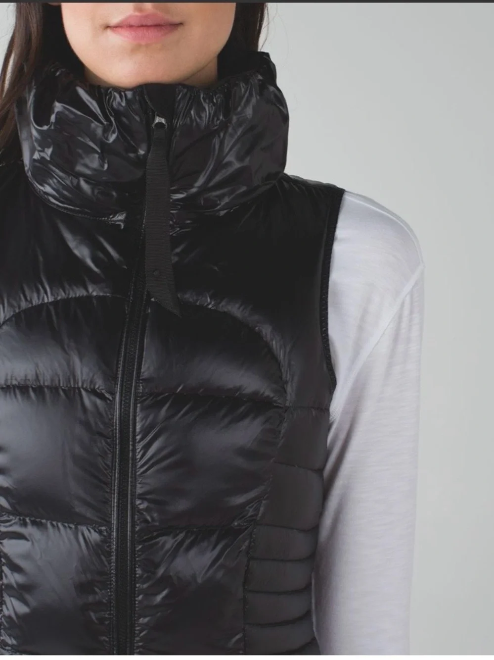 lululemon athletica Black Quilted Puffer Vest